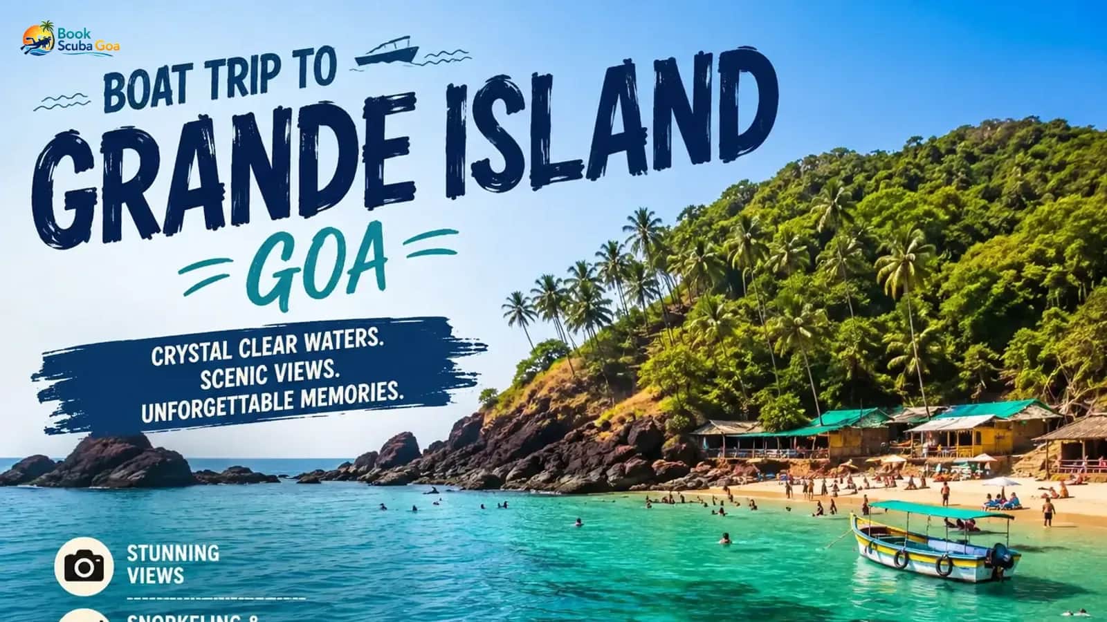 Explore the Grande Island Boat Trip: Dive into Goa's Wonders