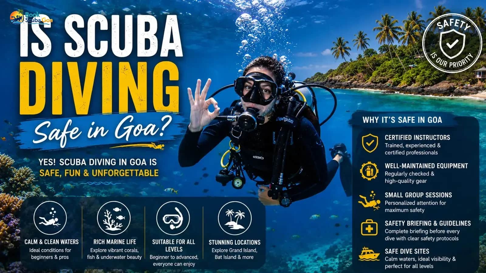 Is Scuba Diving Safe in Goa?