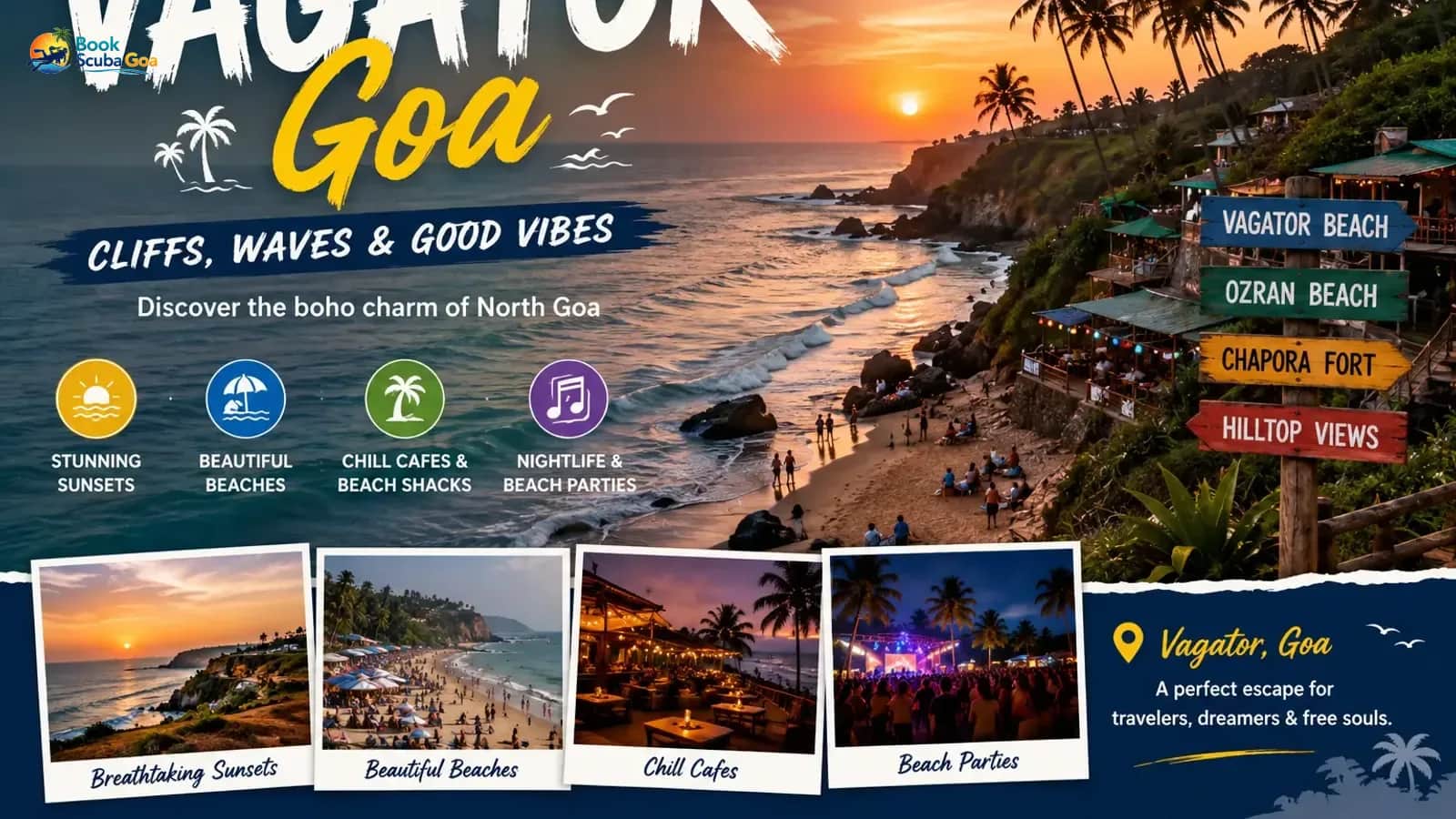 Explore Vagator Beach, Goa: Your Ultimate Scuba Diving Guide