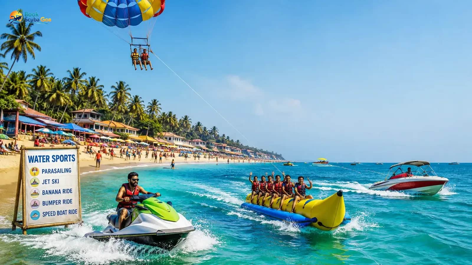 Water Sports in Baga Goa: Thrilling Adventures Await